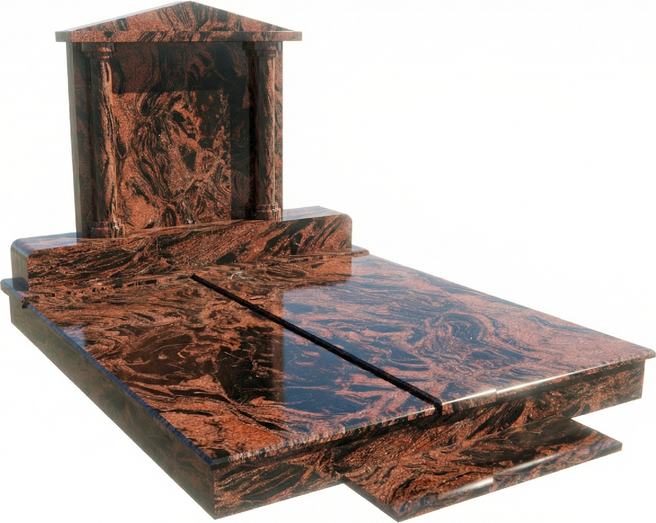 Doppelgrab Granit Aurora