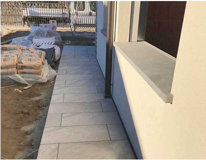 Venkovní dlažba Etna světlá šedá 2 cm