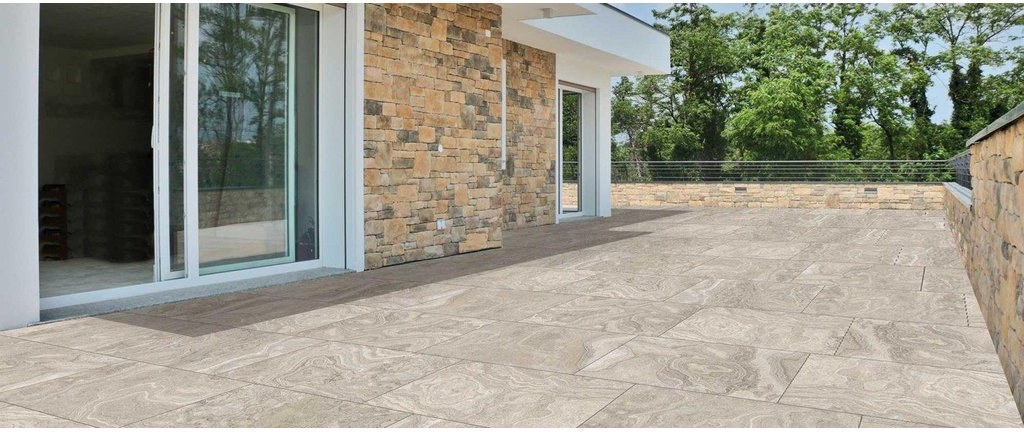 Terrassenplatten Porcea Eramosa 60×90 cm