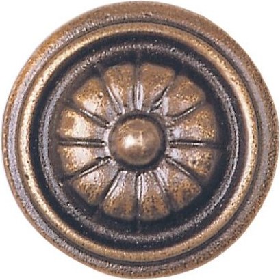 [ST-SK-06320] Bronzová rozeta na náhrobok, Ø 2,2–4,5 cm