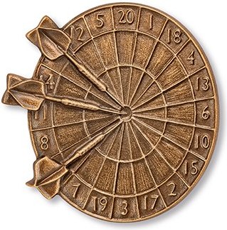 [ST-SK-18938] Bronzový reliéf Šípka na náhrobok, 9×8,5 cm