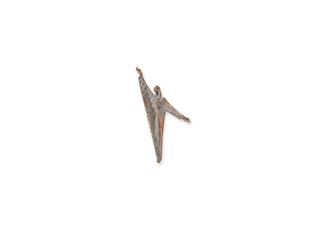 Bronzový Kristus na náhrobok, 20×10 cm alebo 31,5×15 cm