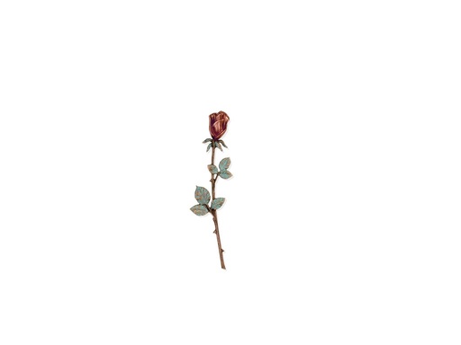 [ST-SK-20137] Bronzová růže na náhrobek, 13–39 cm