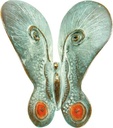Bronzový motýl na náhrobek, 6×5 cm