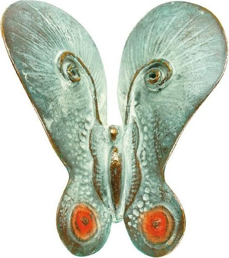 [ST-SK-20368] Bronzový motýľ na náhrobok, 6×5 cm