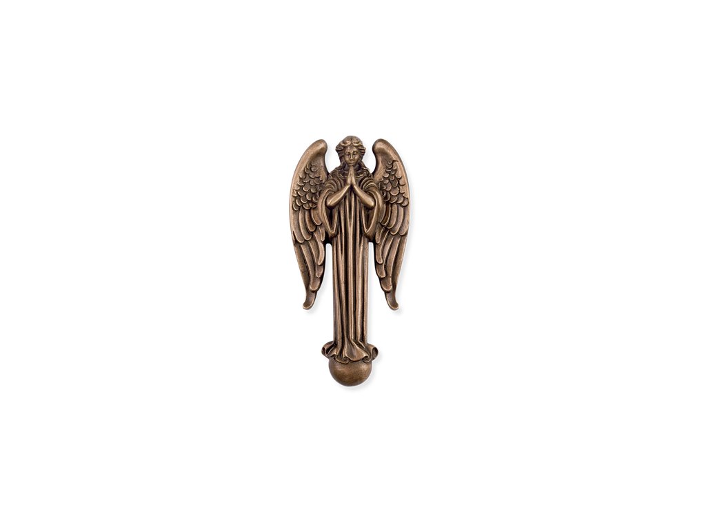 Bronze Engel für Grabmal, 11×5 cm