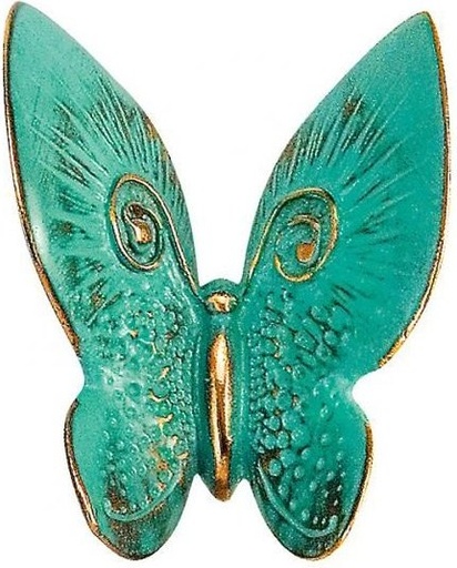 [ST-SK-20595] Bronzový motýl na náhrobek, 7×8 cm