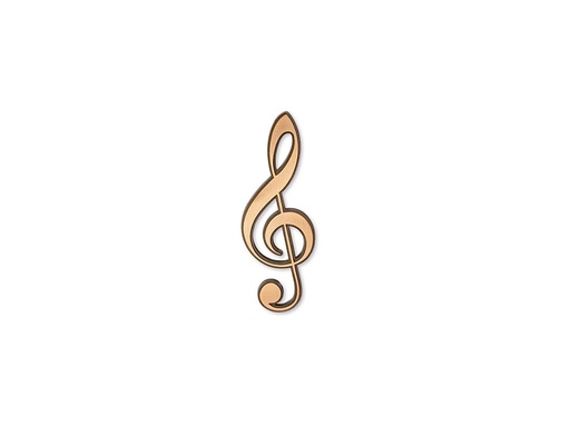 [ST-SK-20715] Bronze-Notenschlüssel für Grabmal, 8–25 cm