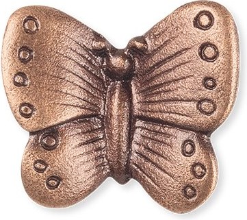 [ST-SK-20942] Bronzový motýl na náhrobek, 3×3 cm