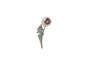 Bronze Pusteblume für Grabmal, 11,5×5 cm oder 19×8 cm