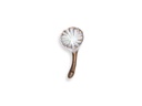 Bronze-Verzierung Pusteblume für Grabmal, 3,5×1,5 cm