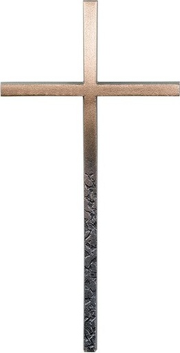 [ST-SK-26023] Náhrobný kríž Linea z bronzu, 10–45 cm