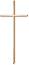 Náhrobný kríž Norden, bronz, 10–45 cm