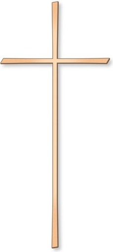 [ST-SK-26067] Náhrobný kríž s menom Siehler, bronz, 10–45 cm
