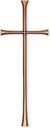 Náhrobní kříž Antiqua Parabel z bronzu, 8–50 cm