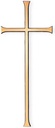 Grabkreuz Antikon aus Bronze, 12–60 cm