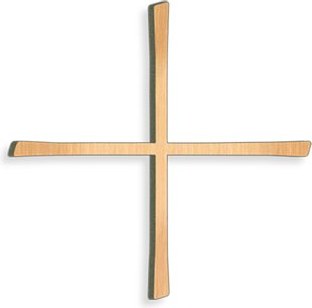 [ST-SK-28033] Náhrobný kríž rovnoramenný, bronz, 8–30 cm