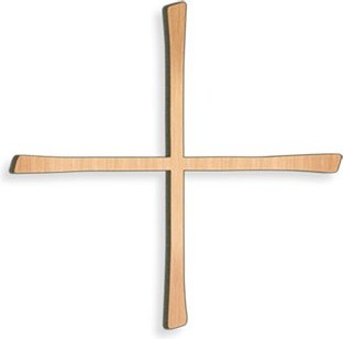 [ST-SK-28034] Rovnoramenný kříž na náhrobek, bronz, 8–30 cm