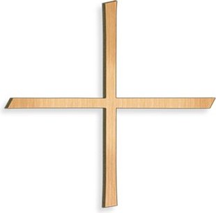 [ST-SK-28039] Náhrobný kríž rovnoramenný, bronz, 8–30 cm