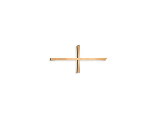 [ST-SK-29033] Náhrobní kříž Breitkreuz z bronzu, 15×35 cm
