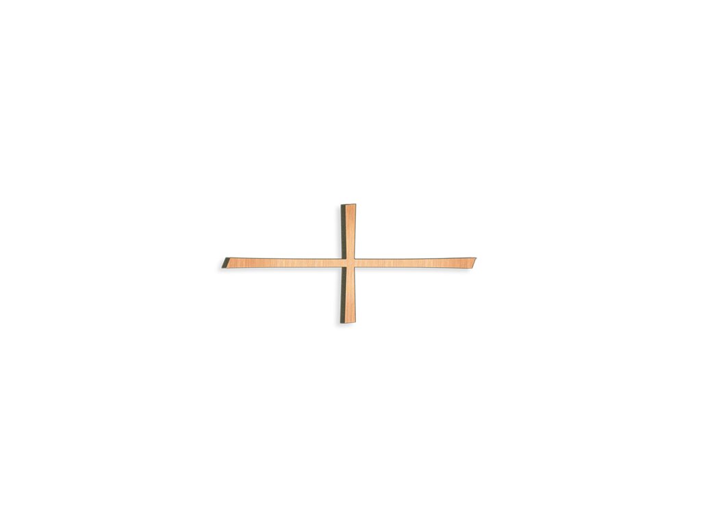 Grabkreuz Breitkreuz, Bronze/Edelstahl, 4,4–15 cm