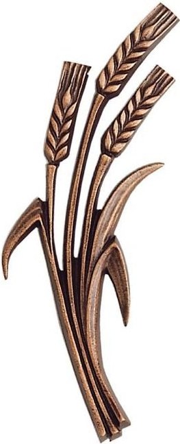 Bronzové klasy na náhrobok, 21×8 cm alebo 26×10 cm