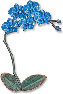 [ST-SK-34473] Bronzová orchidea na náhrobok, 12×9 cm alebo 18,5×14,5 cm