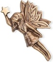 Bronze Fee für Kindergrabmal, 8×4 cm