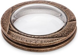 [ST-SK-41102] Náhrobní lucerna z bronzu, výška 20 cm, průměr 13 cm
