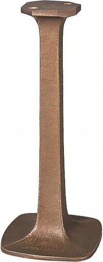 [ST-SK-50022] Podstavec na svítidlo na náhrobek, bronz, 21×9×9 cm