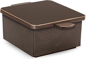 [ST-SK-50138] Bronze-Schale für heiliges Wasser für Grabmal, 6×10×13 cm