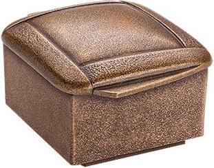 Bronze geweihtes Wasser für Grabmal, 7×10×12 cm