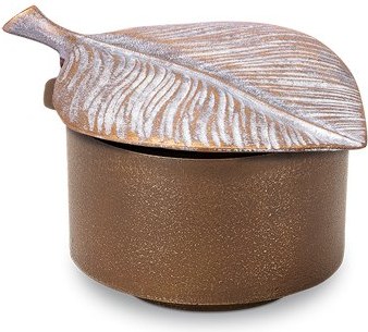 Bronze geweihtes Wasser für Grabmal, 14×10 cm