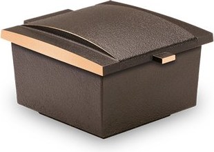 [ST-SK-51204] Bronzová svätená voda na náhrobok, 6,5×10×12 cm