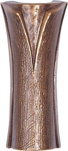 [ST-SK-53025] Nástenná váza na náhrobok, bronz, 18×8 cm