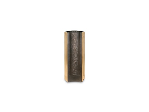 [ST-SK-53132] Bronzová váza na náhrobek, výška 28 cm
