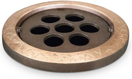 [ST-SK-53189] Bronzový kroužek na vázu na náhrobek, Ø 12 cm