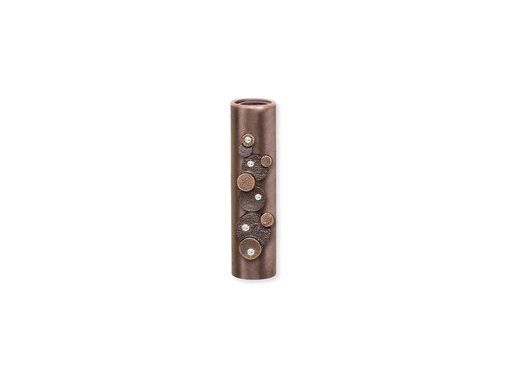 [ST-SK-53243] Nástěnná váza na náhrobek, bronz, výška 13 cm