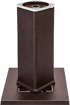 [ST-SK-53260] Bronzová zapuštěná váza na náhrobek, 27×9,5×9,5 cm