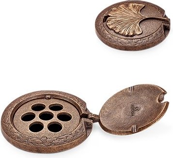 [ST-SK-53306] Bronzový krúžok na vázu na náhrobok, Ø 12 cm