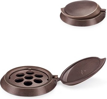 [ST-SK-53312] Bronzový květináčový kroužek na náhrobek, Ø 13 cm