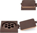 Bronze-Ring für Grabvase, 3×11×12 cm