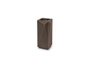 Bronze-Grabvase für Grabmal, 18×9,5×9,5 cm oder 23×11×11 cm