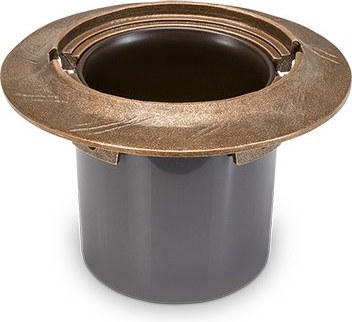 [ST-SK-54042] Bronzový kvetináč na náhrobok, priemer 22 cm