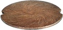 Bronze-Abdeckplatte für Blumentopf, Ø 13 cm