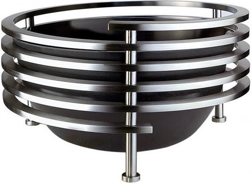 [ST-SK-54079] Nerezová misa na náhrobok, výška 18 cm, priemer 31 cm