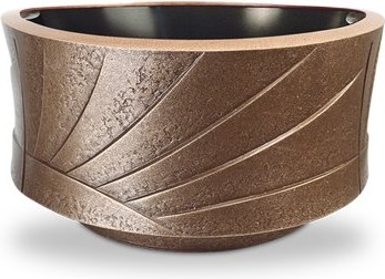 [ST-SK-54091] Bronze-Grabschale, Höhe 17 cm, Ø 31 cm