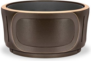 [ST-SK-55001] Bronzová mísa na náhrobek, průměr 22 cm, výška 11,5 cm