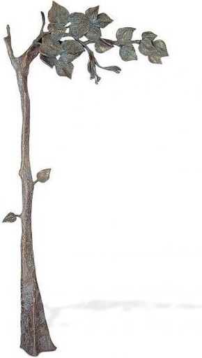 [ST-SK-60096] Bronzový Lipový strom na náhrobok, 107×53 cm