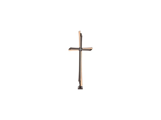 [ST-SK-61120] Náhrobní kříž volně stojící, bronz, 61×24,5 cm